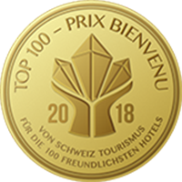 Prix beinvenu award hotel abc chur